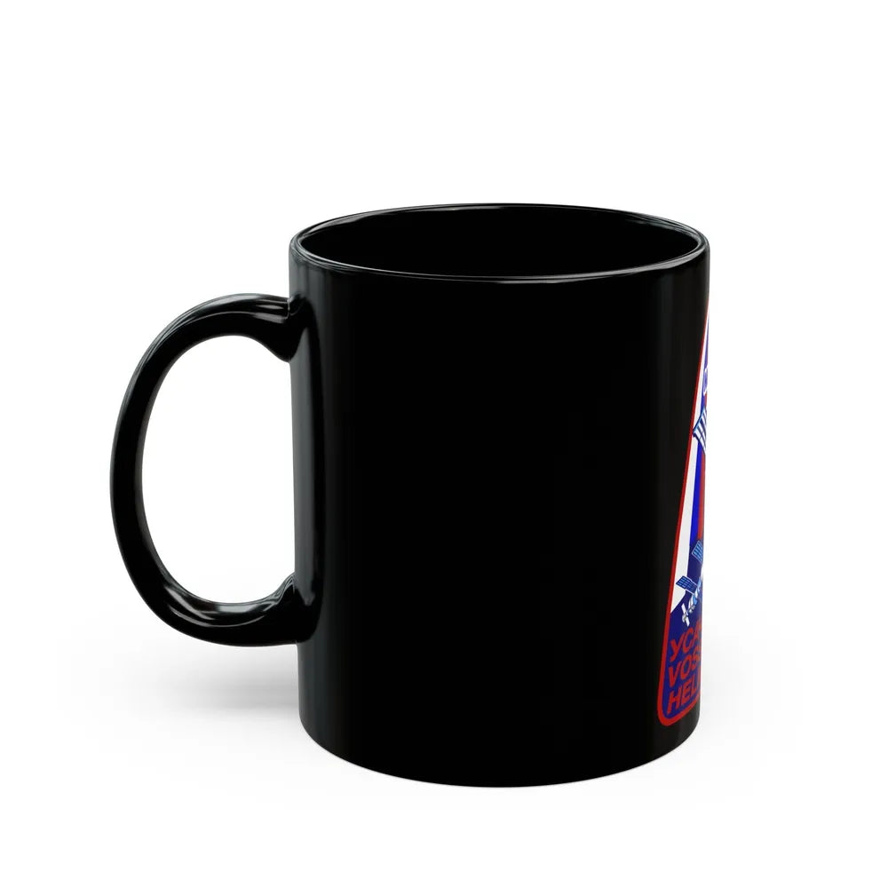 ISS Expedition 2 (NASA) Black Coffee Mug-Go Mug Yourself