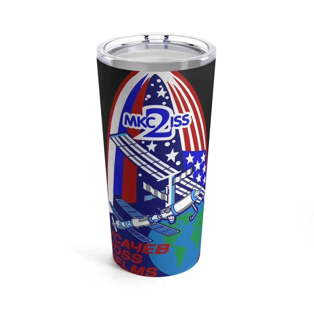 ISS Expedition 2 (NASA) Tumbler 20oz 20oz - Go Mug Yourself