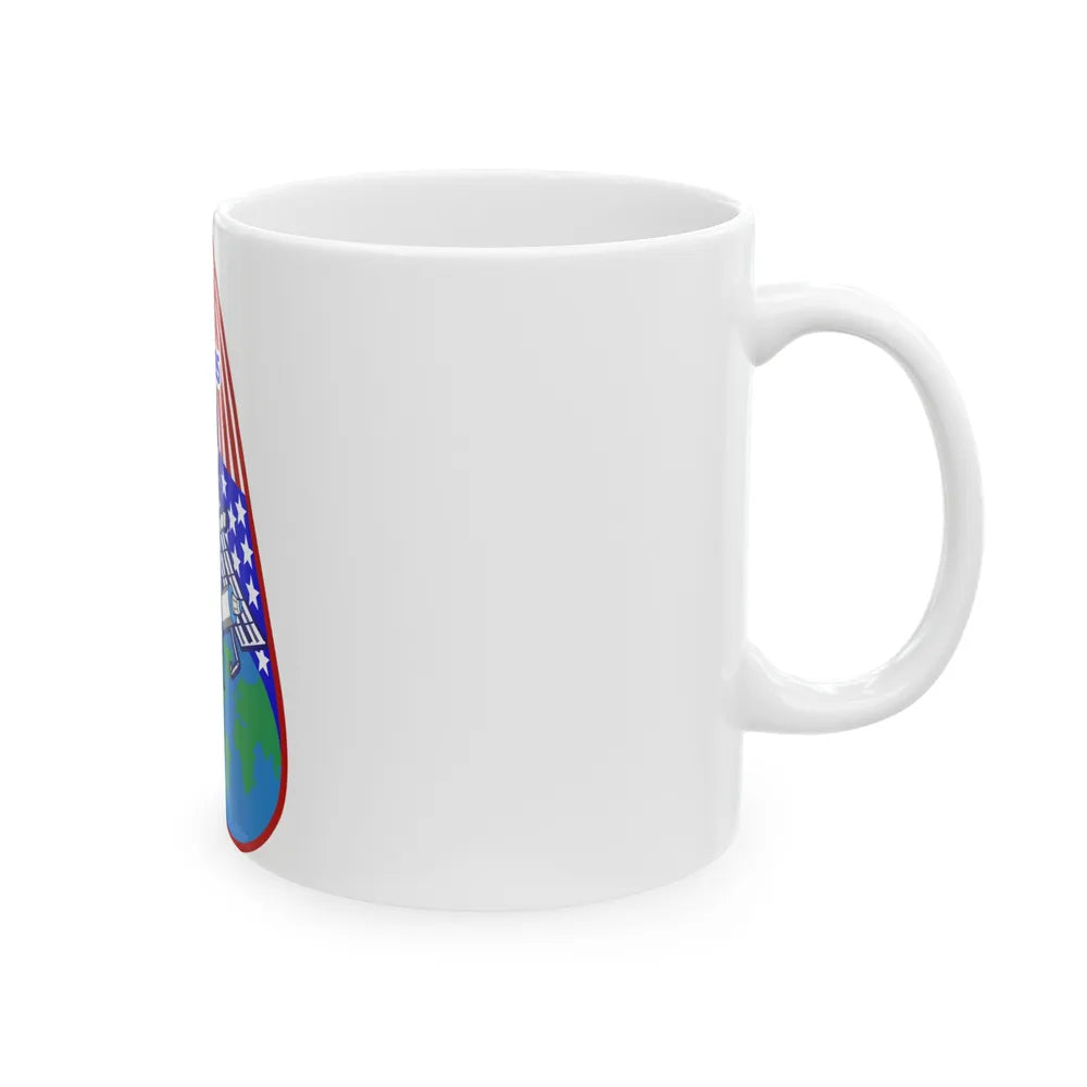 ISS Expedition 2 (NASA) White Coffee Mug-Go Mug Yourself