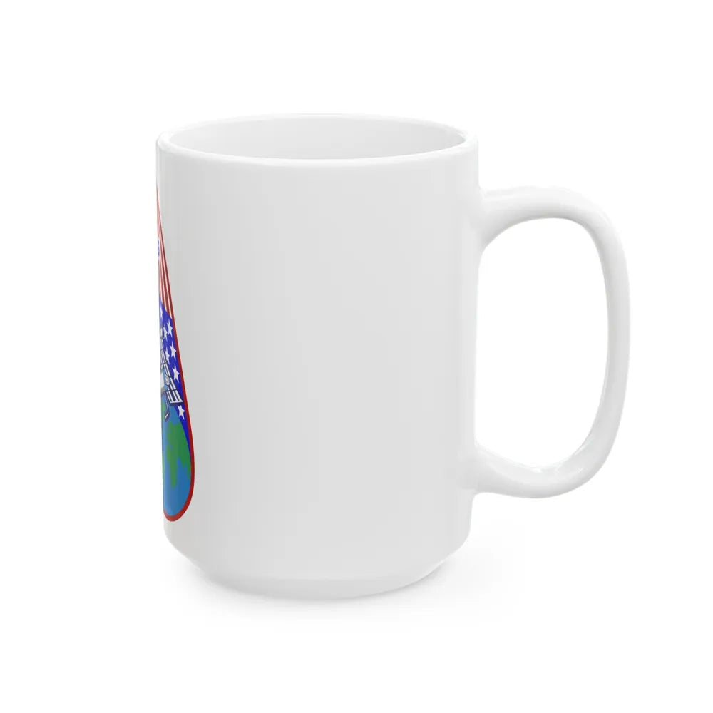 ISS Expedition 2 (NASA) White Coffee Mug-Go Mug Yourself