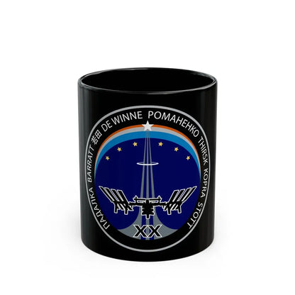 ISS Expedition 20 (NASA) Black Coffee Mug 11oz - Go Mug Yourself