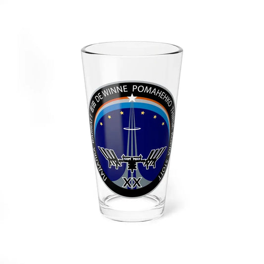 ISS Expedition 20 (NASA) Pint Glass 16oz 16oz - Go Mug Yourself