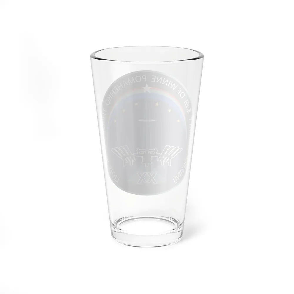 ISS Expedition 20 (NASA) Pint Glass 16oz-Go Mug Yourself