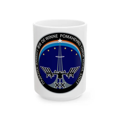 ISS Expedition 20 (NASA) White Coffee Mug-15oz-Go Mug Yourself