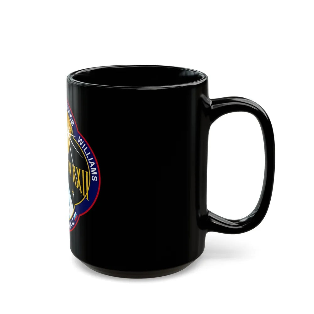 ISS Expedition 22 (NASA) Black Coffee Mug-Go Mug Yourself