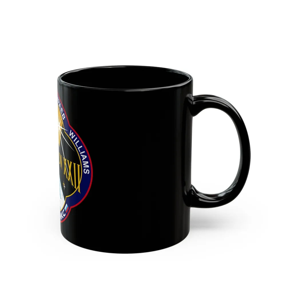 ISS Expedition 22 (NASA) Black Coffee Mug-Go Mug Yourself