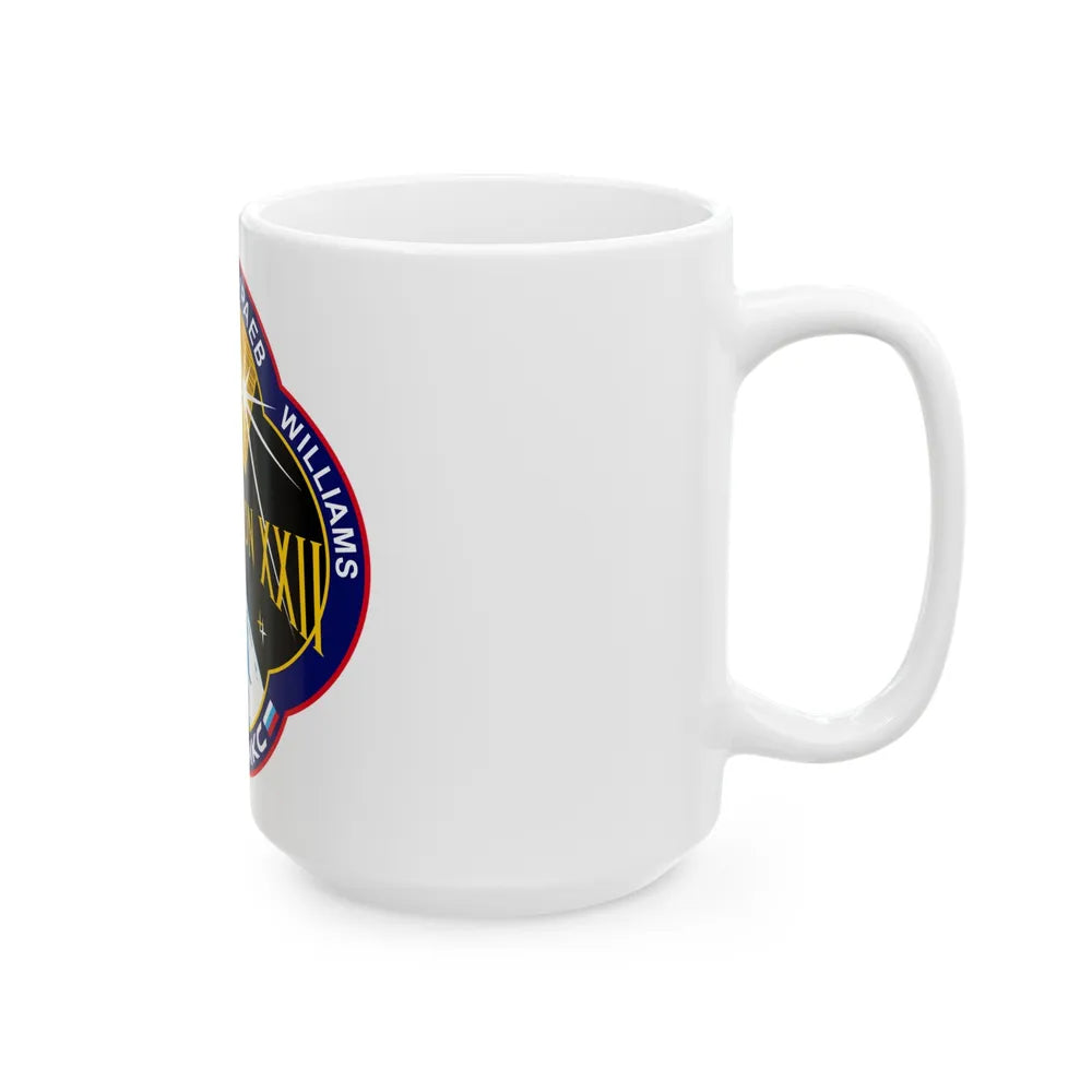 ISS Expedition 22 (NASA) White Coffee Mug-Go Mug Yourself