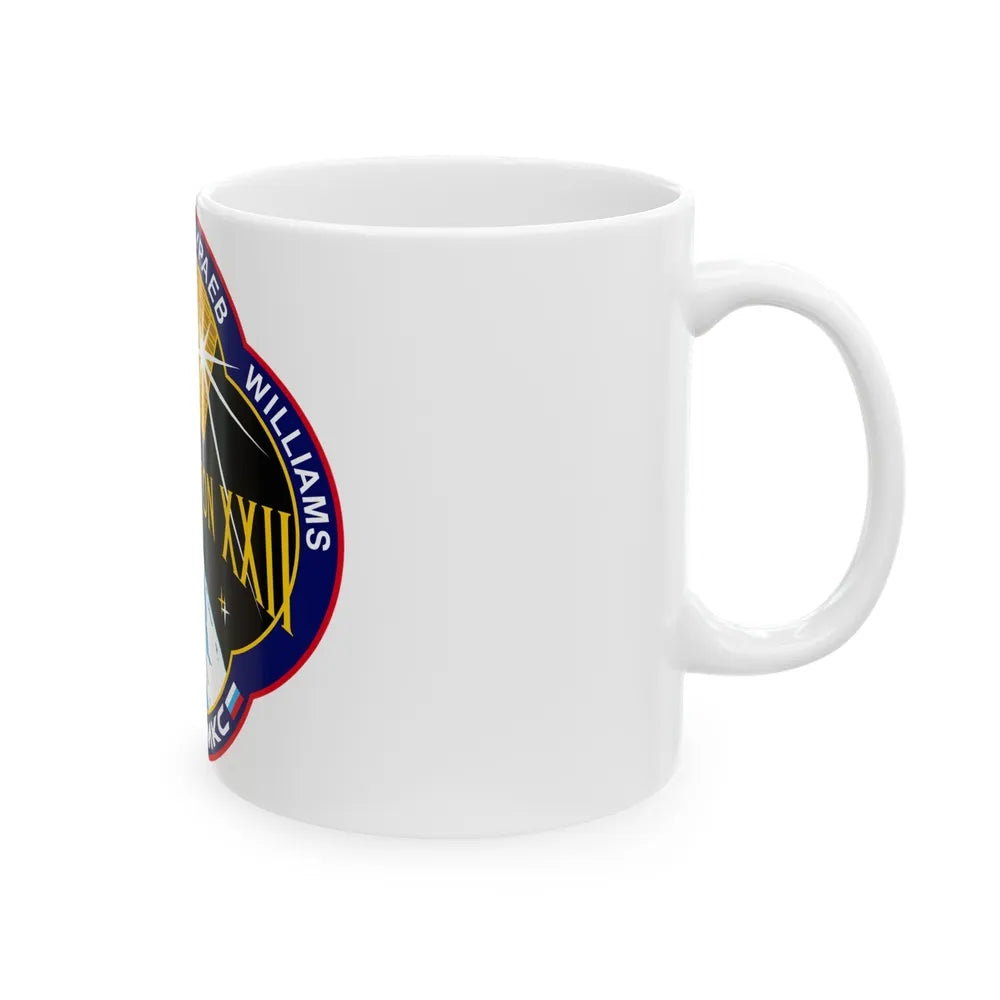 ISS Expedition 22 (NASA) White Coffee Mug-Go Mug Yourself