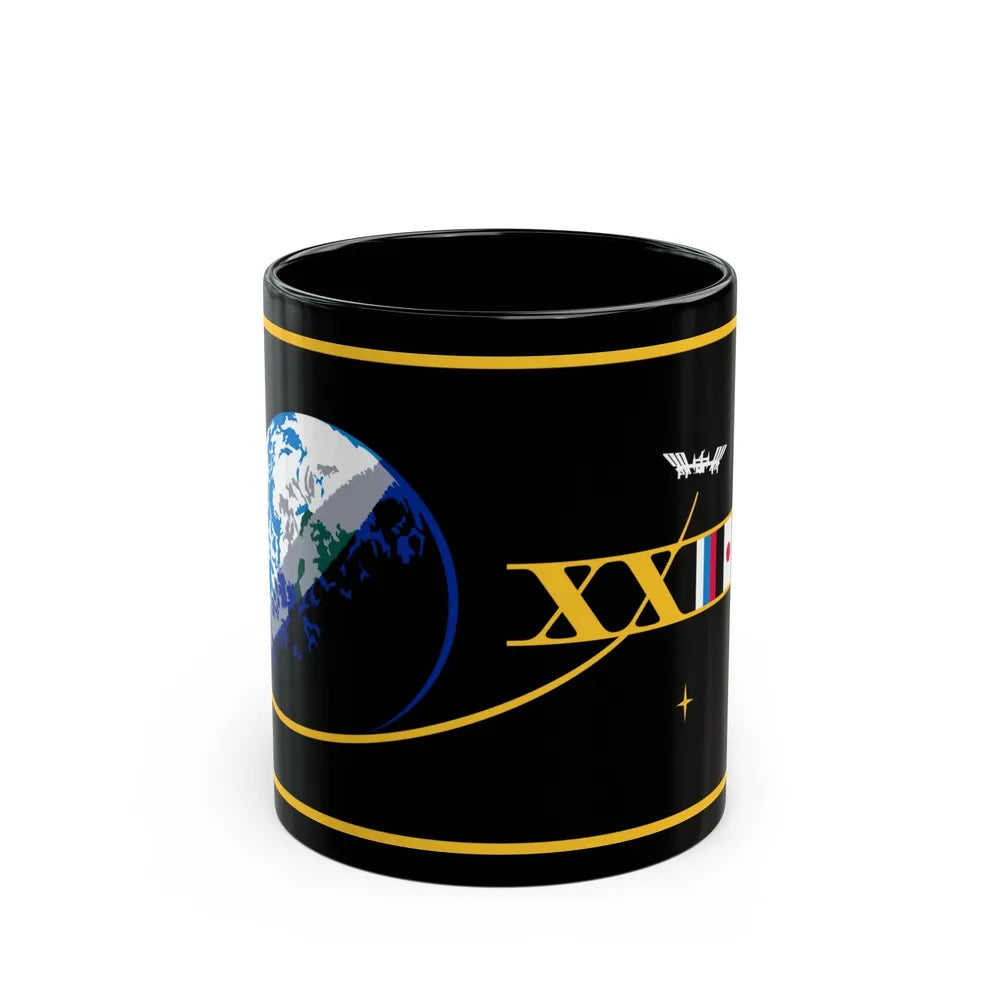 ISS Expedition 23 (NASA) Black Coffee Mug-11oz-Go Mug Yourself