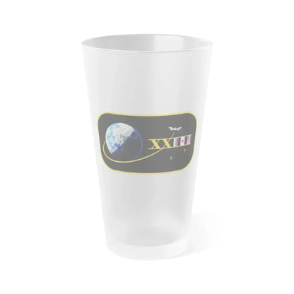 ISS Expedition 23 (NASA) Frosted Pint Glass 16oz Default Title - Go Mug Yourself