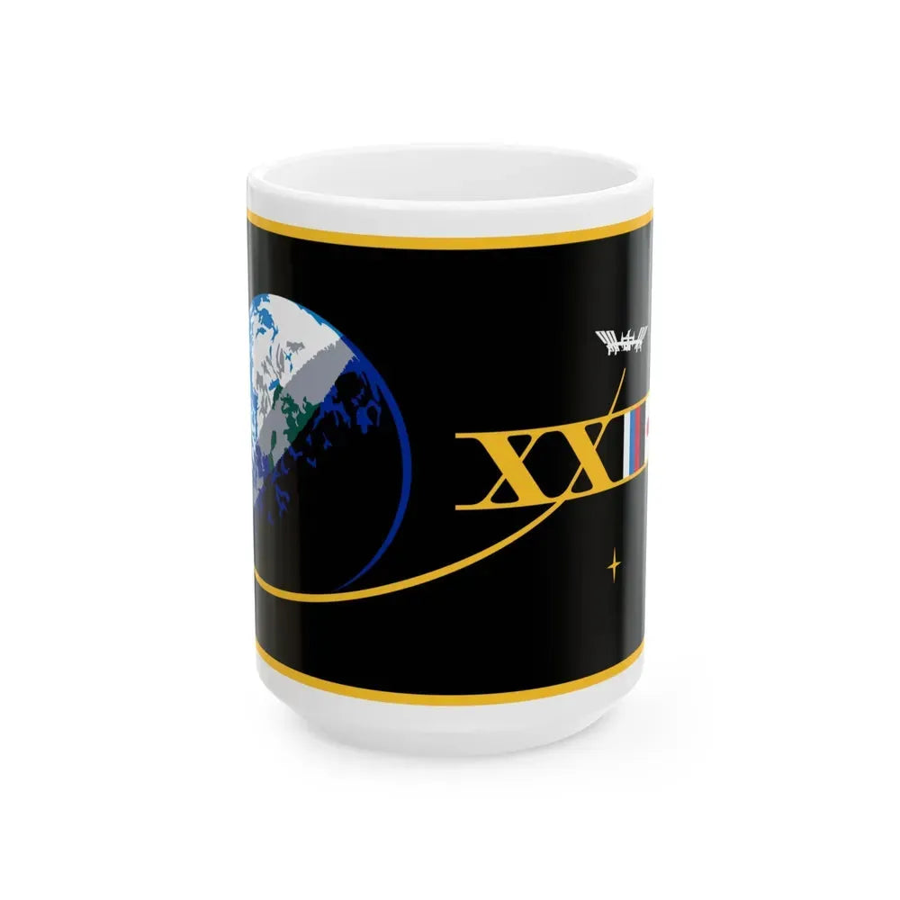 ISS Expedition 23 (NASA) White Coffee Mug 15oz - Go Mug Yourself