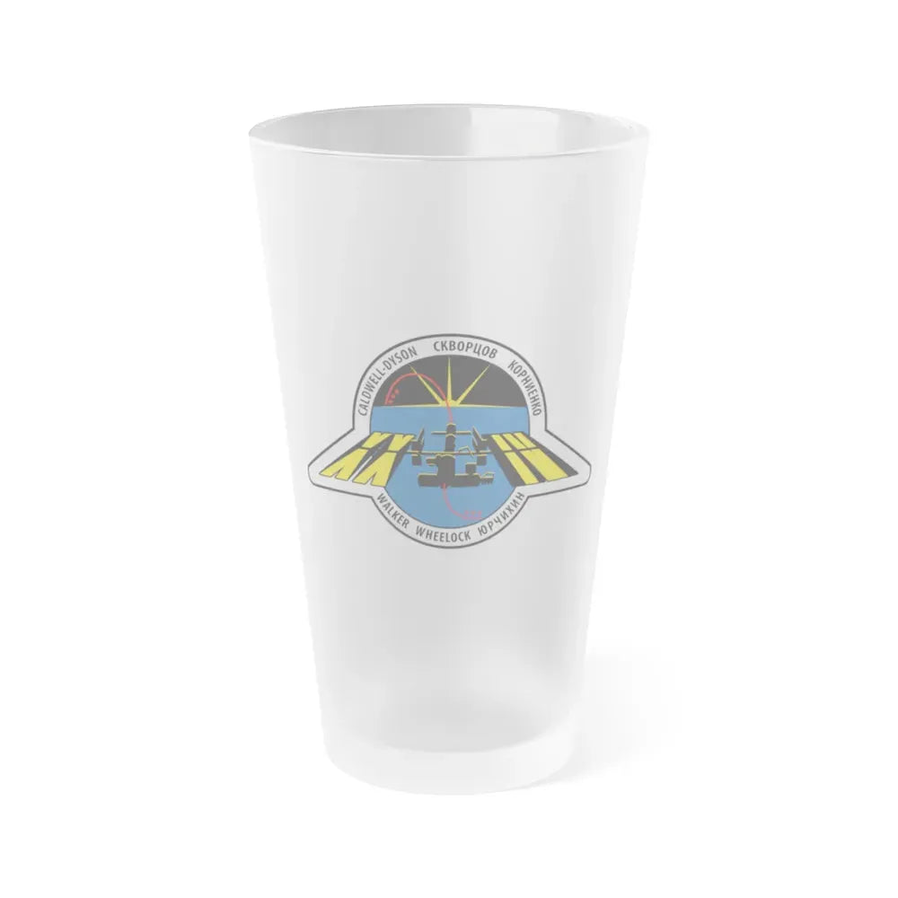 ISS Expedition 24 (NASA) Frosted Pint Glass 16oz Default Title - Go Mug Yourself
