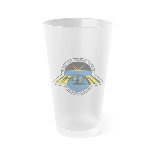 ISS Expedition 24 (NASA) Frosted Pint Glass 16oz Default Title - Go Mug Yourself