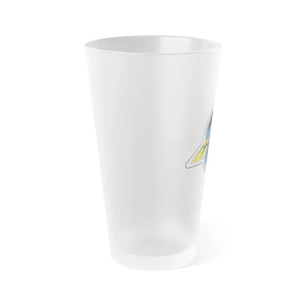 ISS Expedition 24 (NASA) Frosted Pint Glass 16oz - Go Mug Yourself
