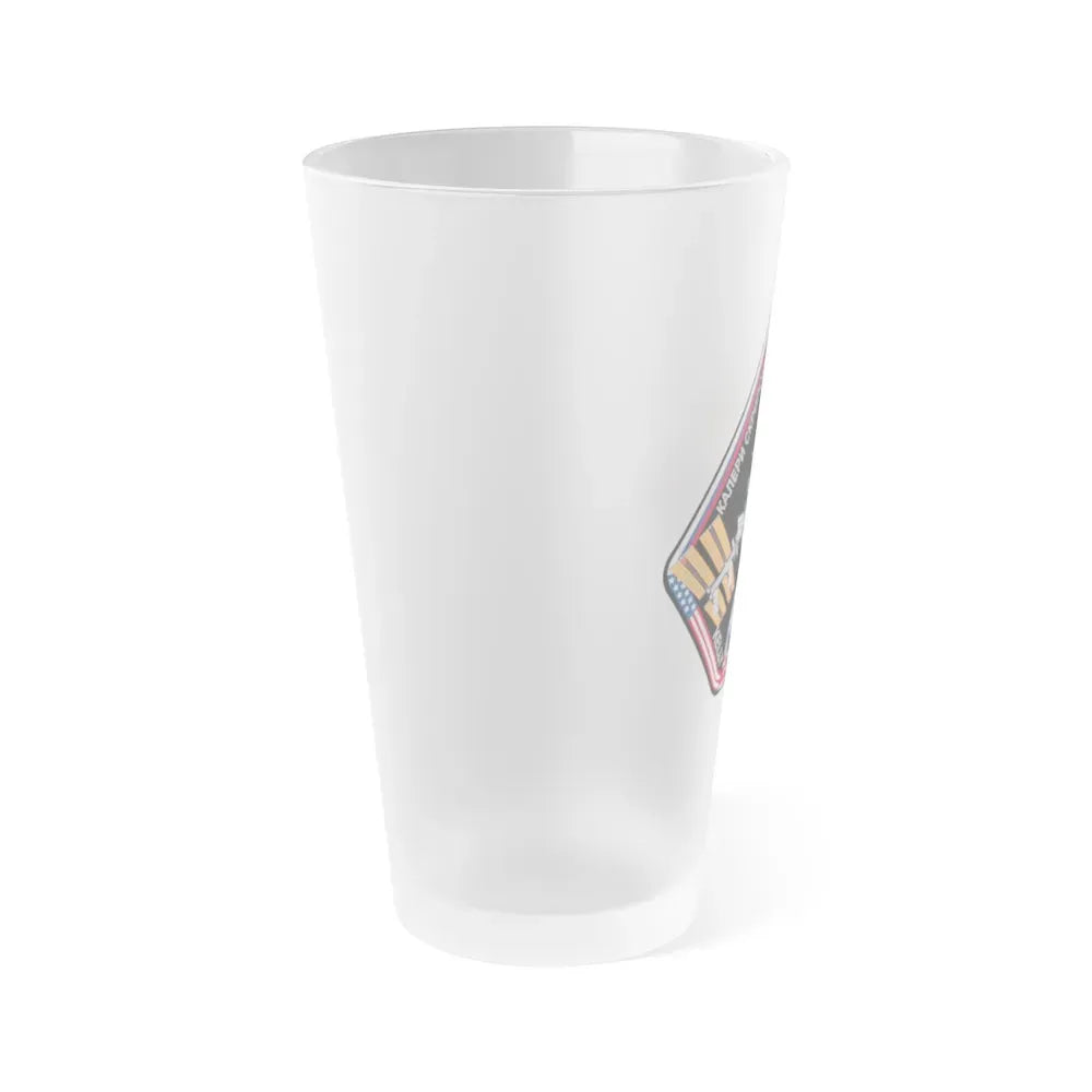 ISS Expedition 26 (NASA) Frosted Pint Glass 16oz - Go Mug Yourself