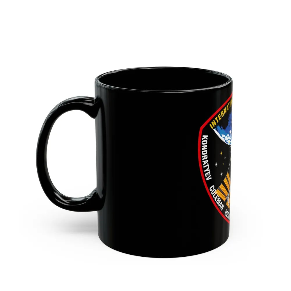 ISS Expedition 27 (NASA) Black Coffee Mug-Go Mug Yourself