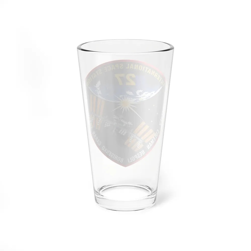 ISS Expedition 27 (NASA) Pint Glass 16oz-Go Mug Yourself