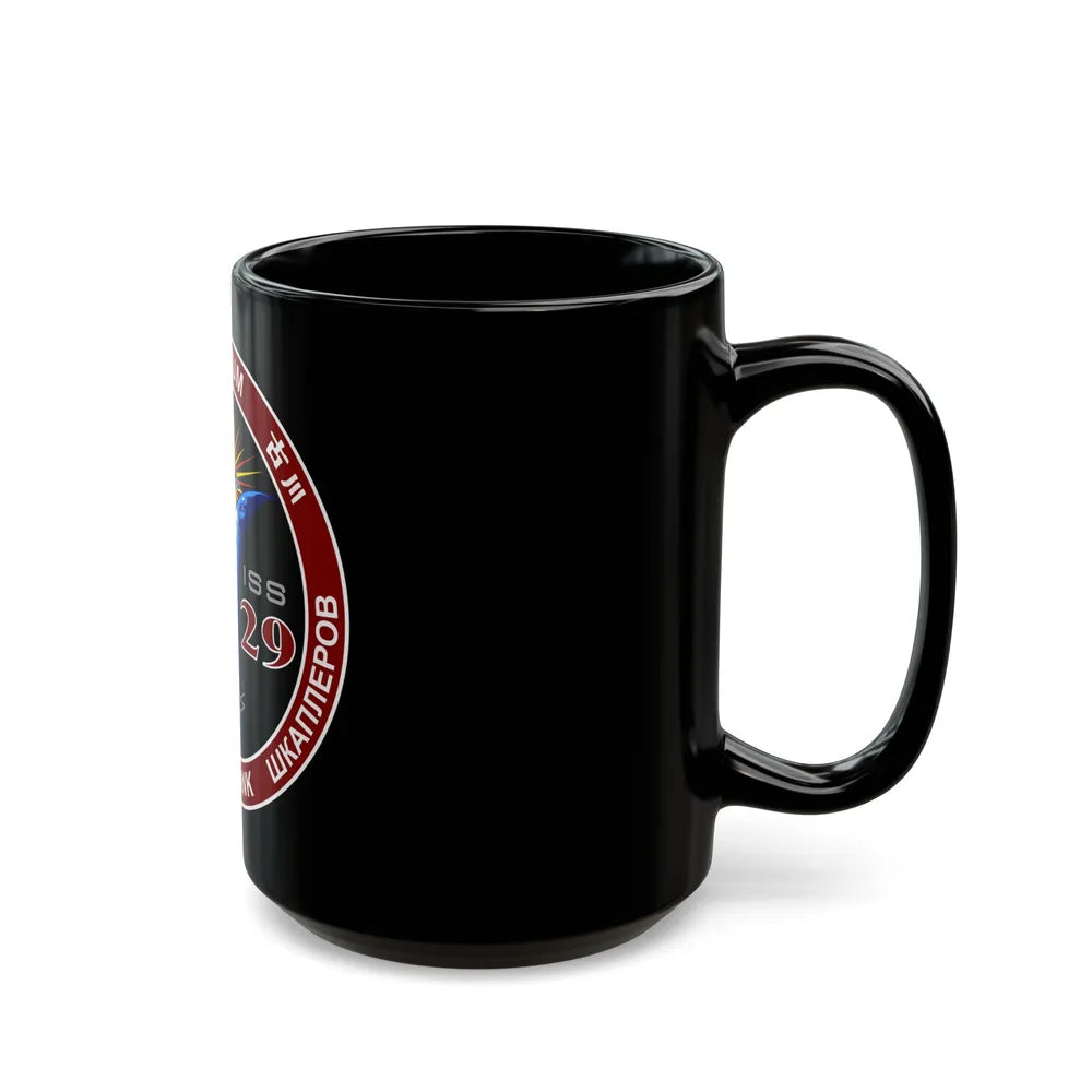 ISS Expedition 29 (NASA) Black Coffee Mug-Go Mug Yourself