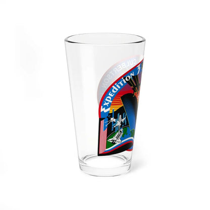 ISS Expedition 3 (NASA) Pint Glass 16oz-Go Mug Yourself