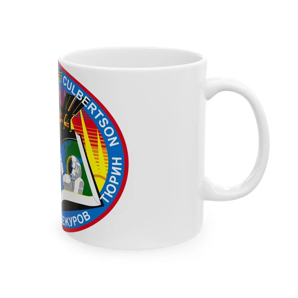 ISS Expedition 3 (NASA) White Coffee Mug-Go Mug Yourself