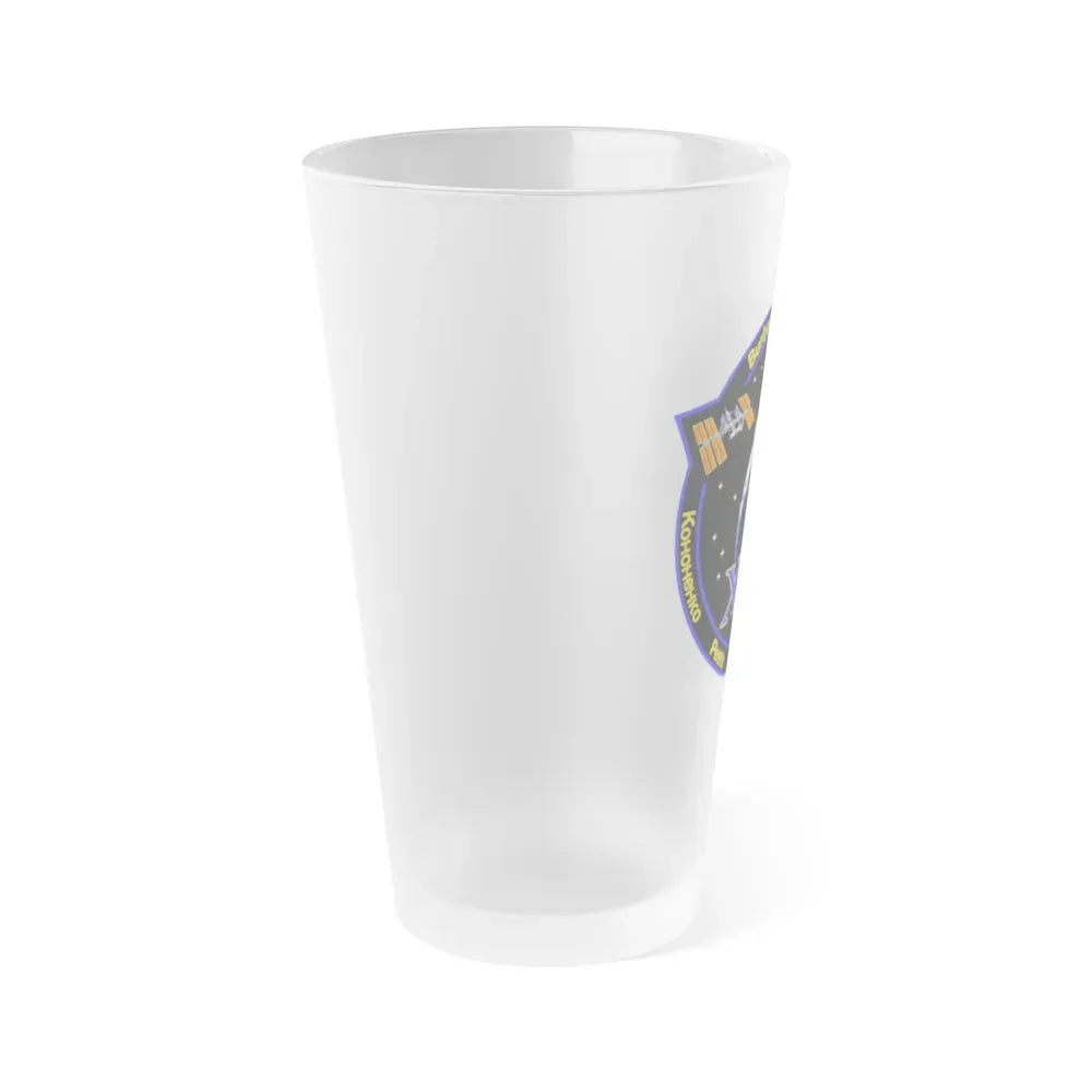 ISS Expedition 30 (NASA) Frosted Pint Glass 16oz - Go Mug Yourself