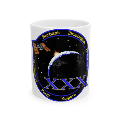 ISS Expedition 30 (NASA) White Coffee Mug 11oz - Go Mug Yourself