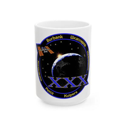 ISS Expedition 30 (NASA) White Coffee Mug-15oz-Go Mug Yourself