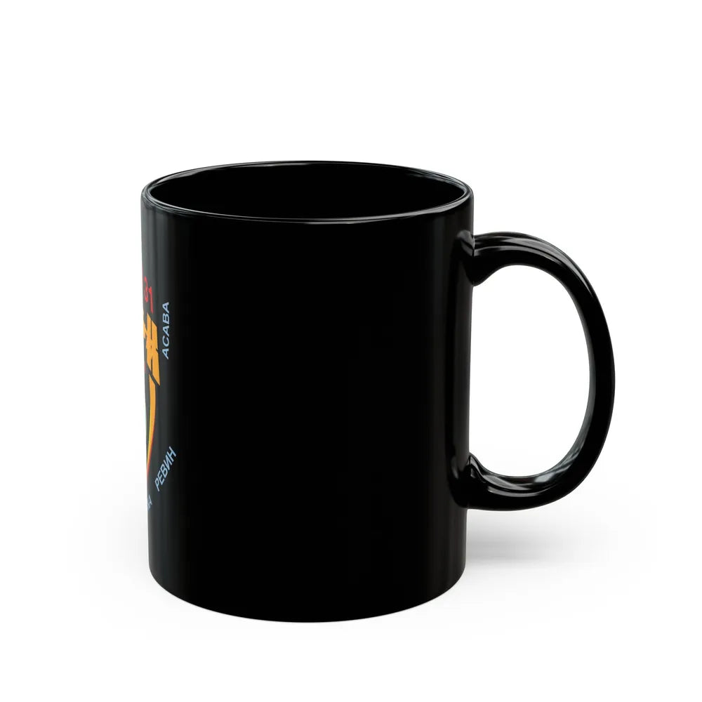 ISS Expedition 31 (NASA) Black Coffee Mug-Go Mug Yourself