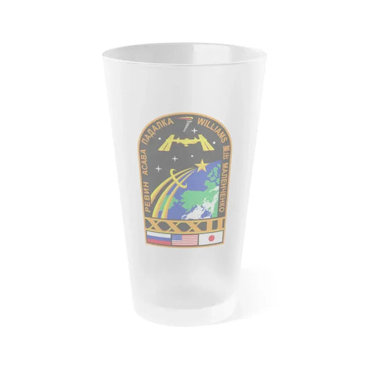 ISS Expedition 32 (NASA) Frosted Pint Glass 16oz Default Title - Go Mug Yourself
