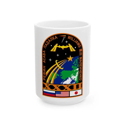 ISS Expedition 32 (NASA) White Coffee Mug 15oz - Go Mug Yourself