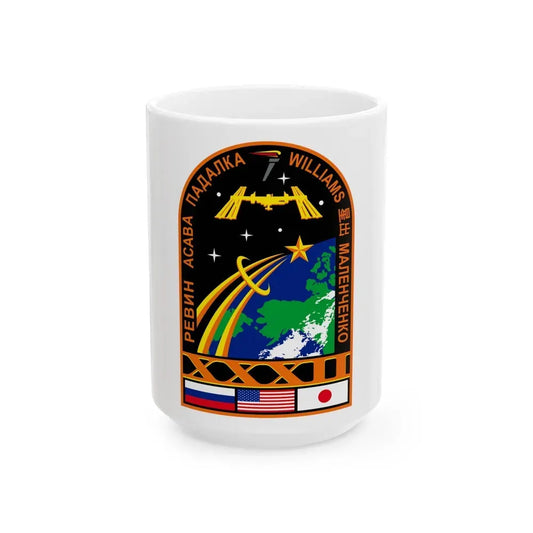 ISS Expedition 32 (NASA) White Coffee Mug 15oz - Go Mug Yourself