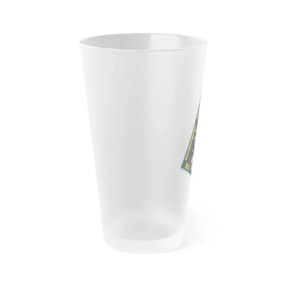 ISS Expedition 33 (NASA) Frosted Pint Glass 16oz - Go Mug Yourself