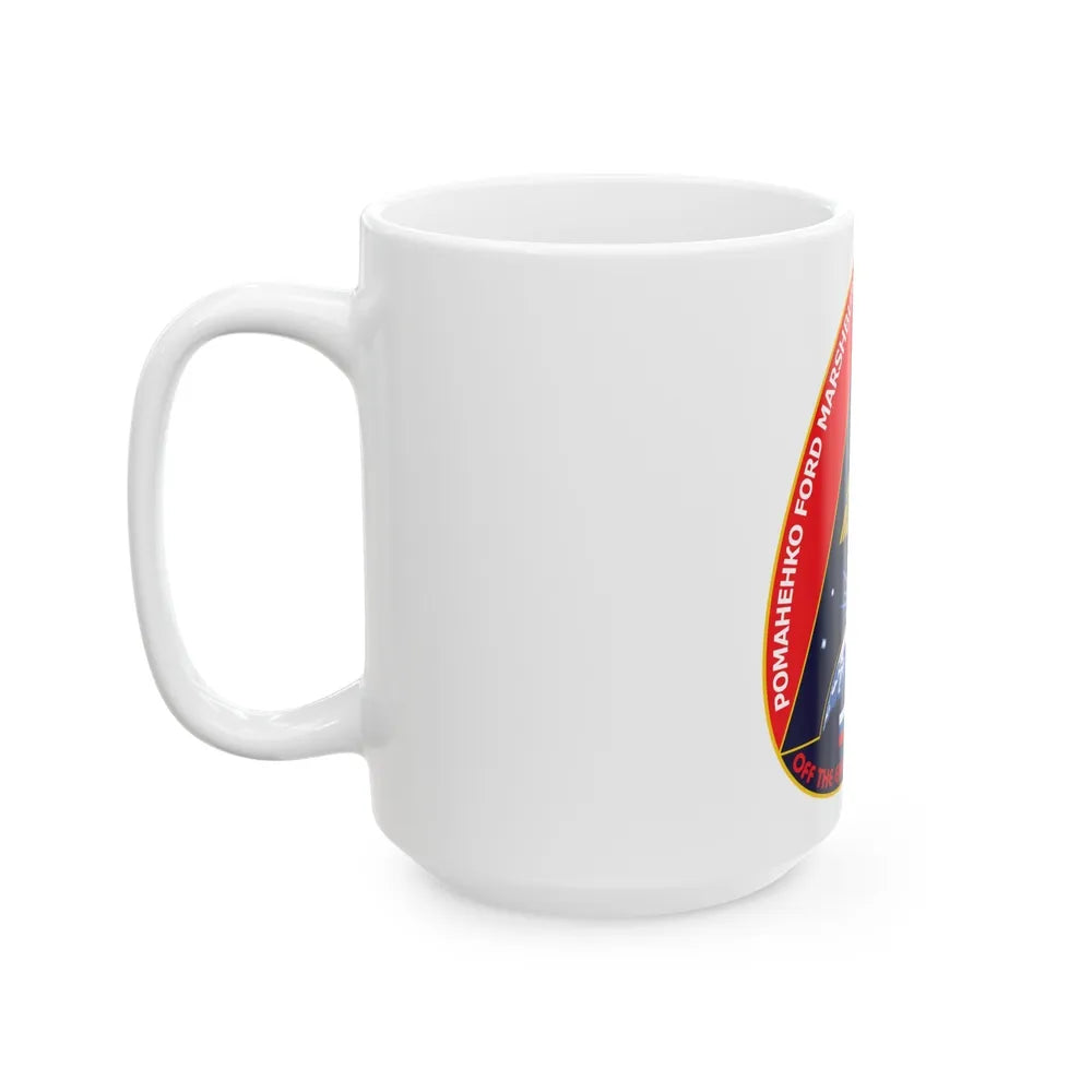 ISS Expedition 34 (NASA) White Coffee Mug-Go Mug Yourself