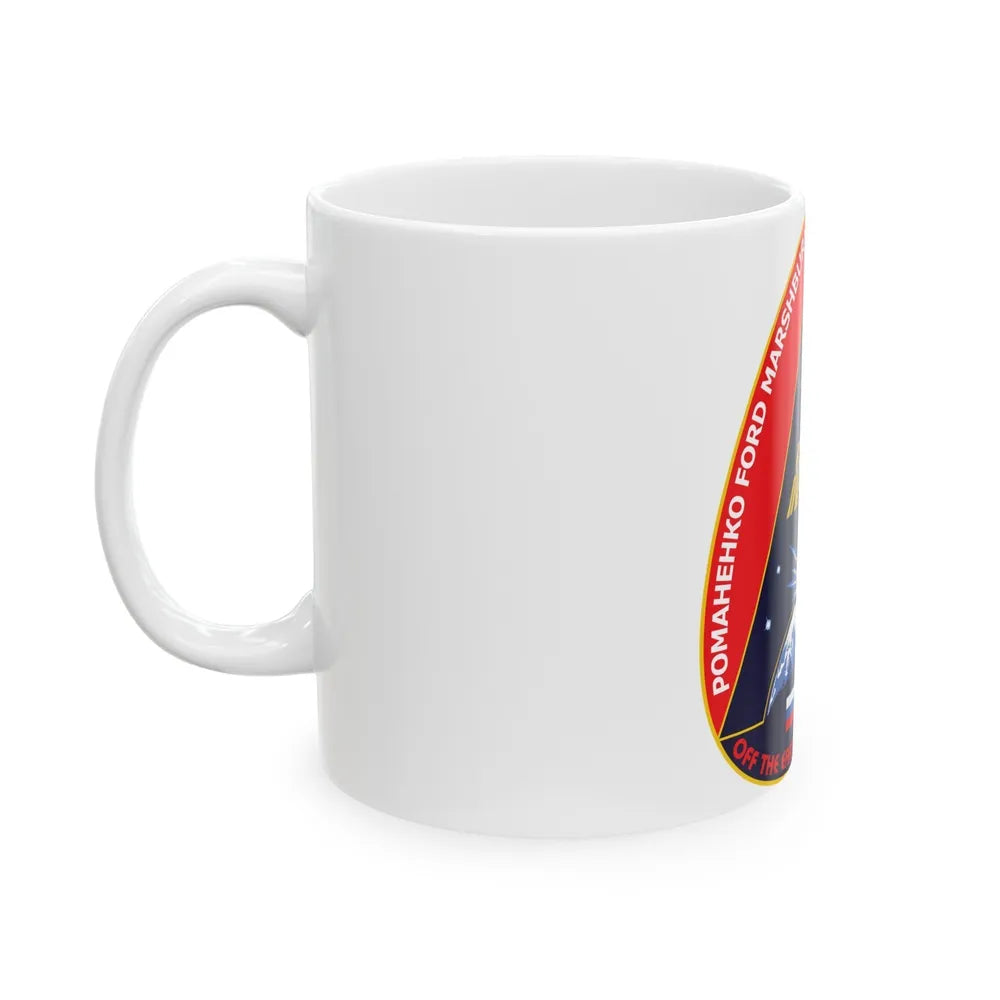 ISS Expedition 34 (NASA) White Coffee Mug-Go Mug Yourself