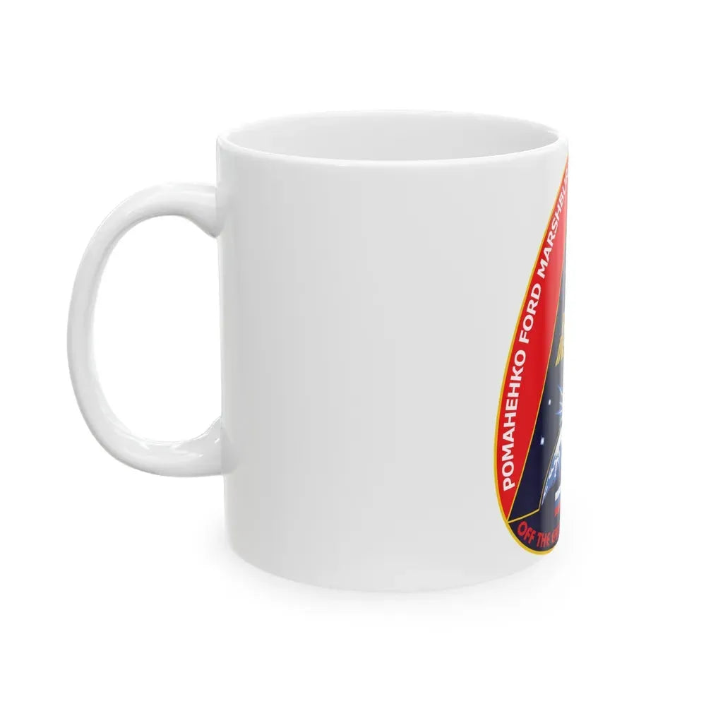 ISS Expedition 34 (NASA) White Coffee Mug - Go Mug Yourself