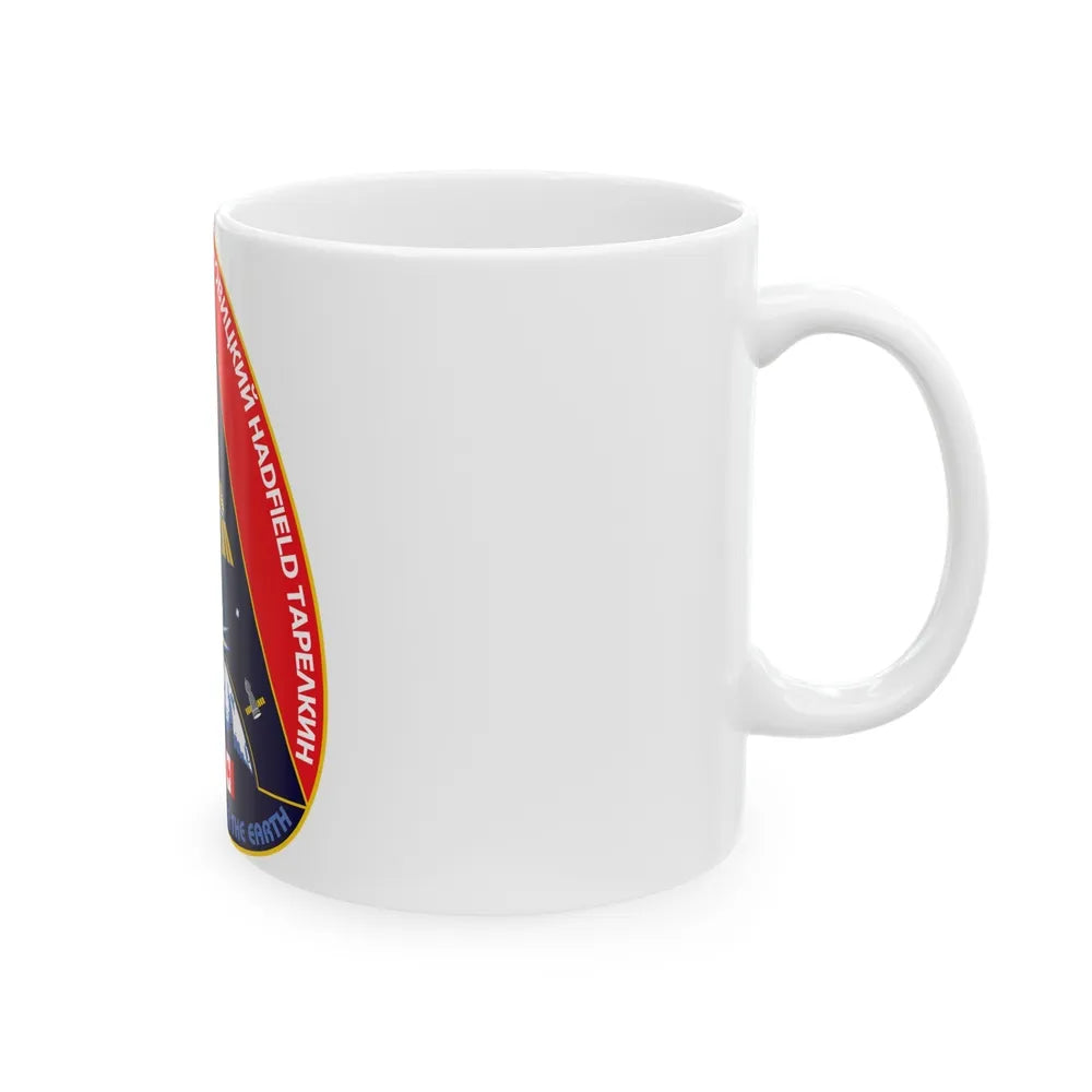 ISS Expedition 34 (NASA) White Coffee Mug-Go Mug Yourself