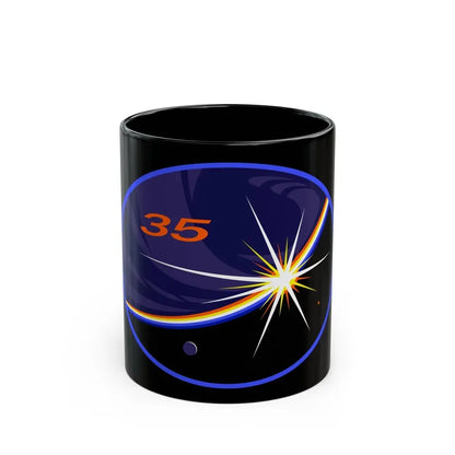 ISS Expedition 35 (NASA) Black Coffee Mug 11oz - Go Mug Yourself
