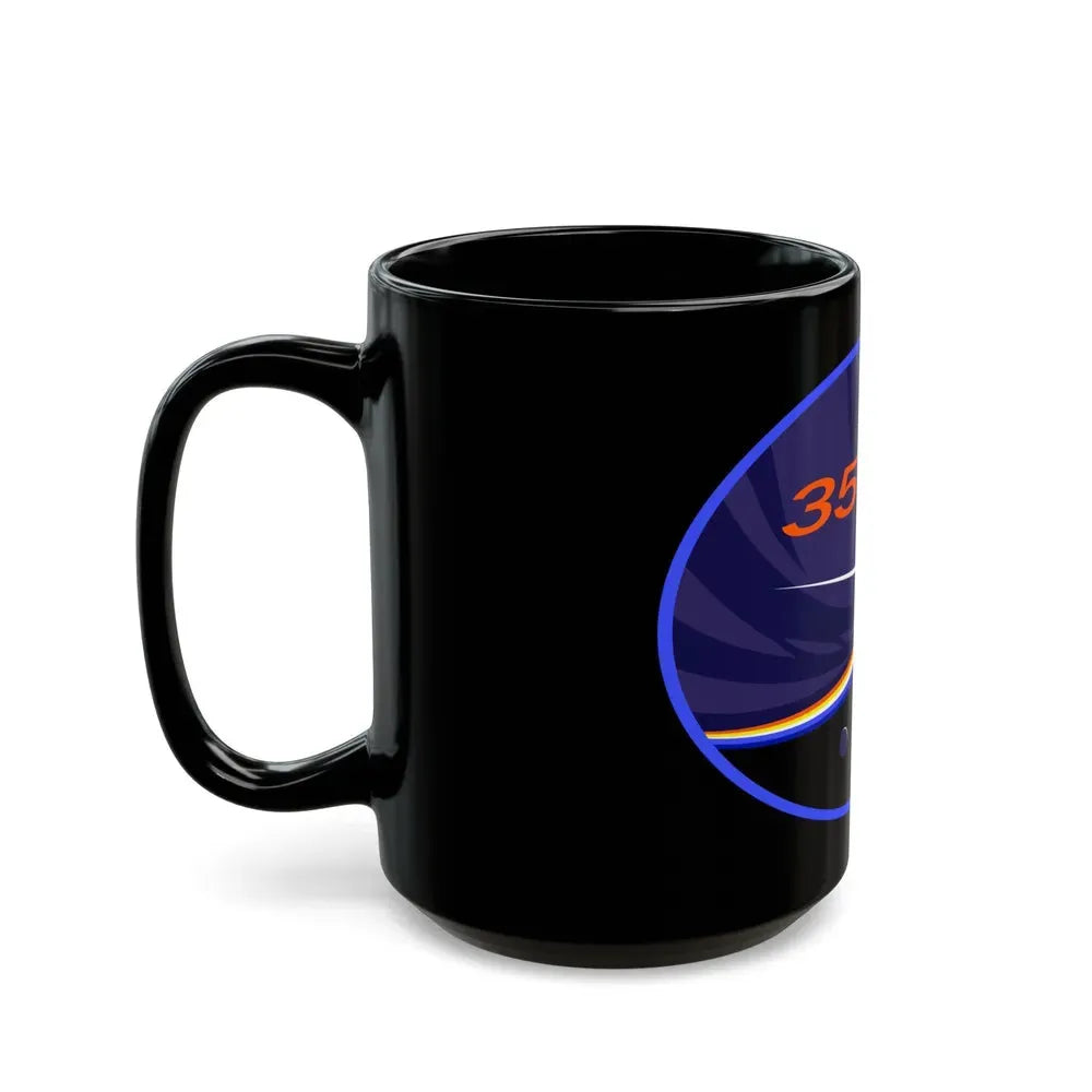 ISS Expedition 35 (NASA) Black Coffee Mug - Go Mug Yourself
