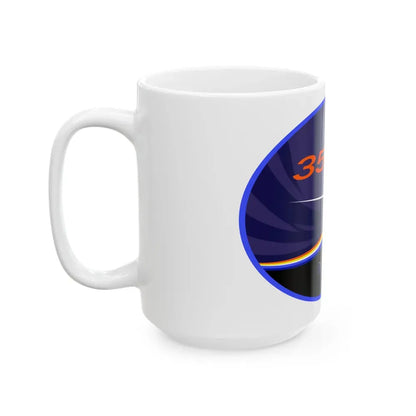 ISS Expedition 35 (NASA) White Coffee Mug - Go Mug Yourself