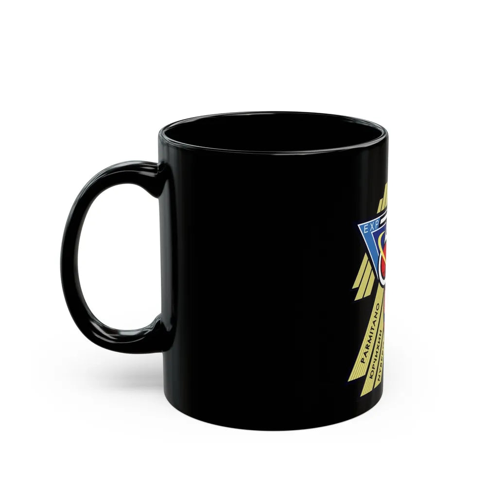 ISS Expedition 36 (NASA) Black Coffee Mug-Go Mug Yourself