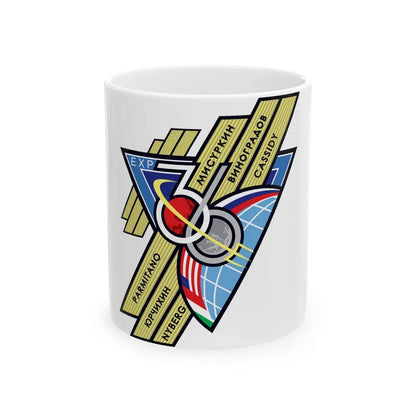 ISS Expedition 36 (NASA) White Coffee Mug-11oz-Go Mug Yourself