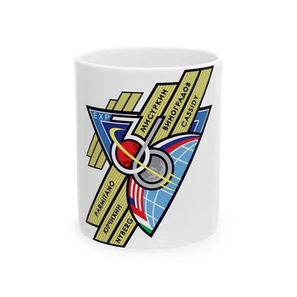 ISS Expedition 36 (NASA) White Coffee Mug 11oz - Go Mug Yourself