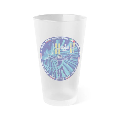 ISS Expedition 37 (NASA) Frosted Pint Glass 16oz-Go Mug Yourself