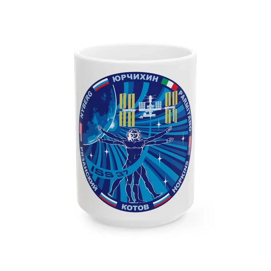 ISS Expedition 37 (NASA) White Coffee Mug 15oz - Go Mug Yourself