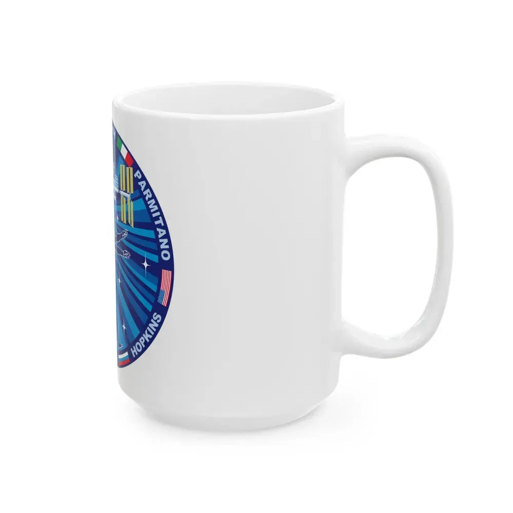 ISS Expedition 37 (NASA) White Coffee Mug - Go Mug Yourself