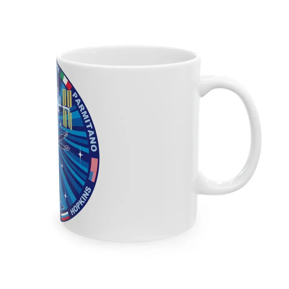 ISS Expedition 37 (NASA) White Coffee Mug - Go Mug Yourself