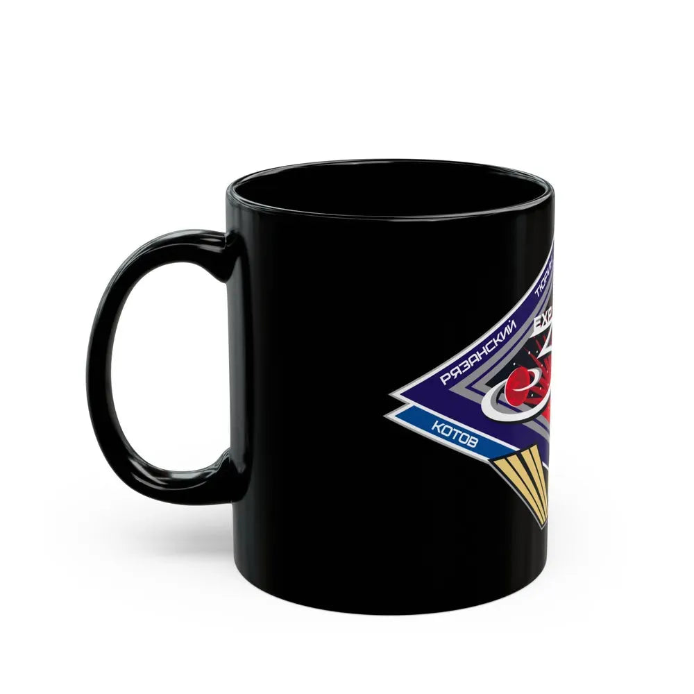 ISS Expedition 38 (NASA) Black Coffee Mug - Go Mug Yourself