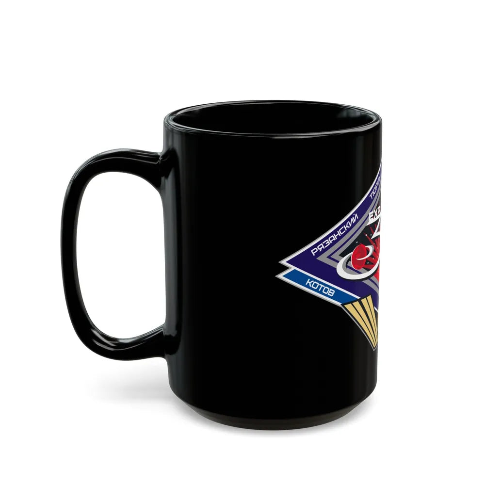 ISS Expedition 38 (NASA) Black Coffee Mug-Go Mug Yourself