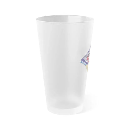 ISS Expedition 38 (NASA) Frosted Pint Glass 16oz - Go Mug Yourself