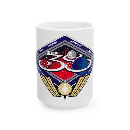 ISS Expedition 38 (NASA) White Coffee Mug-15oz-Go Mug Yourself